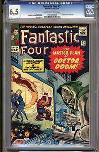 Fantastic Four #23 CGC 6.5 FN+ Universal  