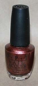 OPI Nail Polish BRISBANE BRONZE A45 Lacquer Varnish Shimmer Bronze NEW 