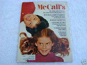 McCALLS AUG 1970 BETSY McCALL COOKBOOK PG 1 0F 9  
