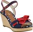 Sperry Top Sider Paloma   Navy/Red Polka Dots (Womens)