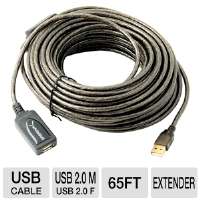 Click to view Sabrent USB X20M USB 2.0 Active Extension Cable   65ft 
