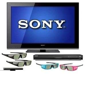 Sony 40 3D 120Hz LED LCD TV and Sony BDPS470 3D Blu ray Disc Player 