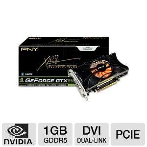 PNY VCGGTX550TVXPB GeForce GTX 550 Ti Video Card   1024MB, GDDR5, PCI 
