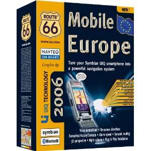 Route 66 Mobile Europe BT GPS Symbian UIQ Smartphone [Import]:  