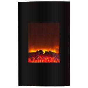   Decor 21.5 In. Corner Electric Fireplace DF EFP37 at The Home Depot