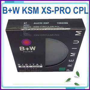 67mm XS PRO Kaesemann KSM Cir Pol CPL Nano Filter  
