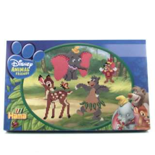 Hama Bügelperlen Set Disney Tiere Balu Bär Bambi Dumbo  