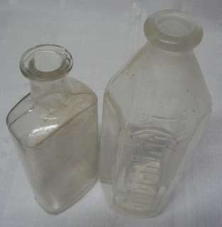 Vintage Glass Bottles   1 is Pyrex Baby Bottle  