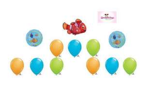 Mcdonalds Birthday Party on Happy Birthday Finding Nemo Balloon Set Lot Party Mylar Latex Bouquet