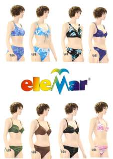 eleMar Marken Trend Bademode Bikini Bügel Push Up NEU  