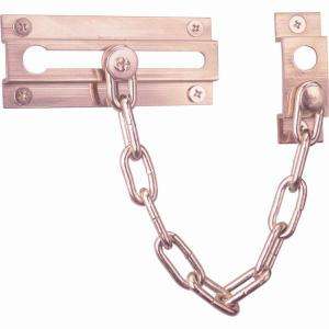 Prime Line Solid Brass Chain Door Guard U 9907 at The Home Depot