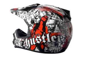 Neal Rockhard Hustler Motocross Helm Größe XL + Blur B1 Hustler 