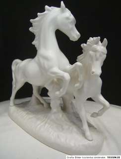 Porzellan Figur Wildpferde Pferde Goebel 25cm  