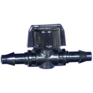 DIG Corp 1/4 In. In Line Shut Off Valves (2 Pack) D33A at The Home 