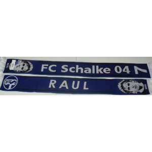 FC Schalke 04 Schal RAUL  Sport & Freizeit