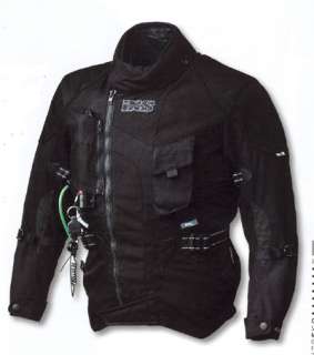 IXS Motorrad Jacke Textiljacke Stunt Airbag Gr S   4XL  
