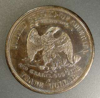 1877 S TRADE DOLLAR, AU  