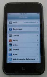 APPLE 8GB Ipod Touch 1st Gen Video MP3 Player # MA623LL 885909221035 