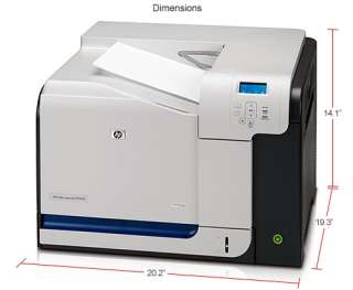 HP Color LaserJet CP3525n Printer CC469A Network 883585892273  
