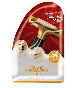 FurGOpet Pet Shedder for Dogs  Large (Yellow) 890659002094  