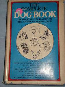 The Complete Dog Book by American Kennel Club (1968, 9780876054611 
