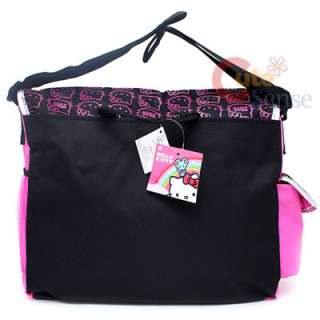 Sanrio Hello Kitty School Messenger Bag Diaper Bag Faces 3