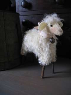 Lamb Pattern & Kit Inspired by Antique German Sheep  