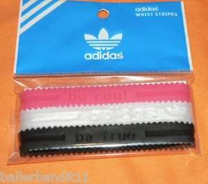 Adidas Baller ID bands Wrist rubber bracelet black  