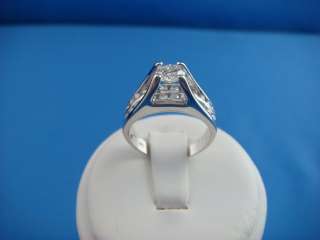   ENGAGEMENT HIGH SET RING 5.6 GRAMS SIZE 6 1/2 6.75 MM WIDE  