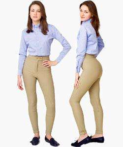 You are bidding on a pair of high waisted American Apparel Riding 