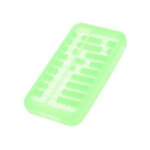  Green Abacus Pattern Silicone Silica Shell Case Cover Skin 