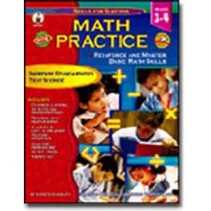  Carson Dellosa Publications CD 4326 Math Practice Gr 3 4 