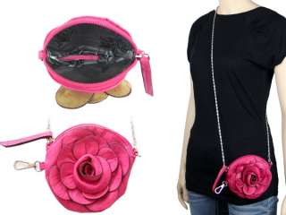 Rosen Blüte Tasche mit Kette Umhängetasche Abendtasche  
