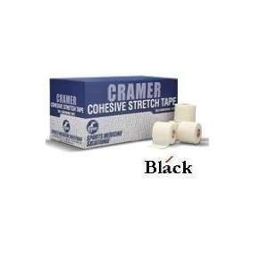  Cramer Products Athletic Tape 285122 Black Cohesive   2 