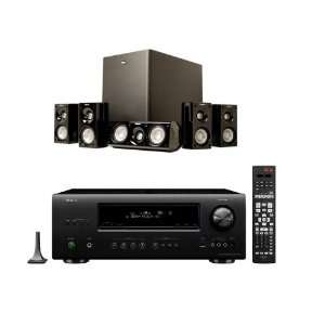  Denon AVR 1612 and Klipsch HDT 500 Home Theater Bundle 