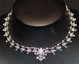   7.35 CTS. Diamants Collier Or Blanc 18K 56g. V.40.000€