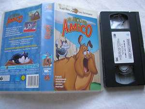 UN MICIO PER AMICO  VHS originale WARNER CARTONI  