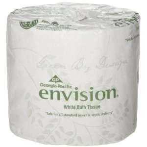 Georgia Pacific Envision 14585 White 1 Ply Bathroom Tissue, 3.5 