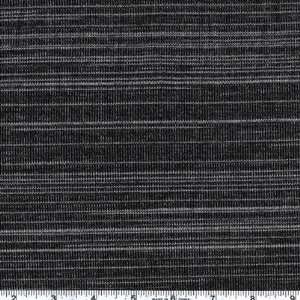 52 Wide Stretch Printed Mesh Knit Stripe Black/Grey Fabric By The 