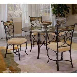  Hillsdale Furniture Pompei 5 Piece Dining Set with 