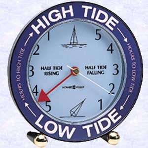  Howard Miller Blue Tide Mate Table Clock 6 x 2 HMC 