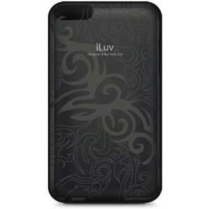  iLuv Flexi Clear Black Flame Case for iPod Touch 2G 3G 