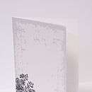 just to say greetings card by black lace and roses by pearl lowe 