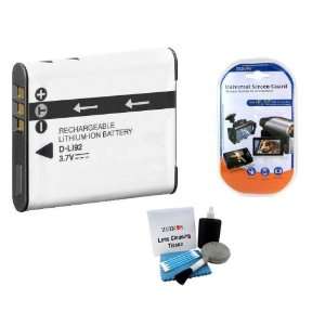  Battery Kit For Pentax Optio WG 1 Waterproof Digital Camera 