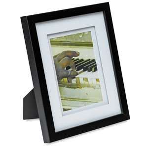   Wood Frames   8 times; 10, Gallry Airfloat Wood Frame, Black Arts