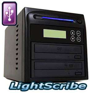   24X Lightscribe CD DVD Duplicator+USB Disc Printing Labeling Machine