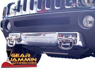 06 07 Hummer H3 CHROME FRONT LOWER BUMPER / APRON COVER  