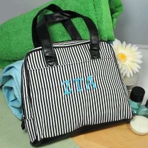  Greek Striped Cosmetic Bag Beauty