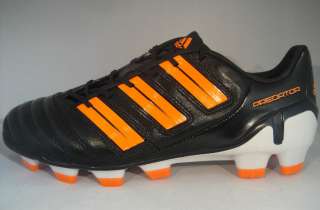 adidas adiPower Predator TRX FG Soccer Cleats Boots Black Warning 