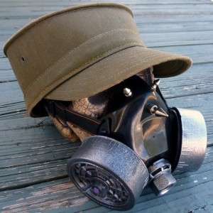 Steampunk Victorian Gas Mask respirator Cyber punk goth biker 